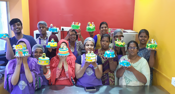 Certified-Basics & Fondant- Decorations- Eggless with Baking Kit- Tamil